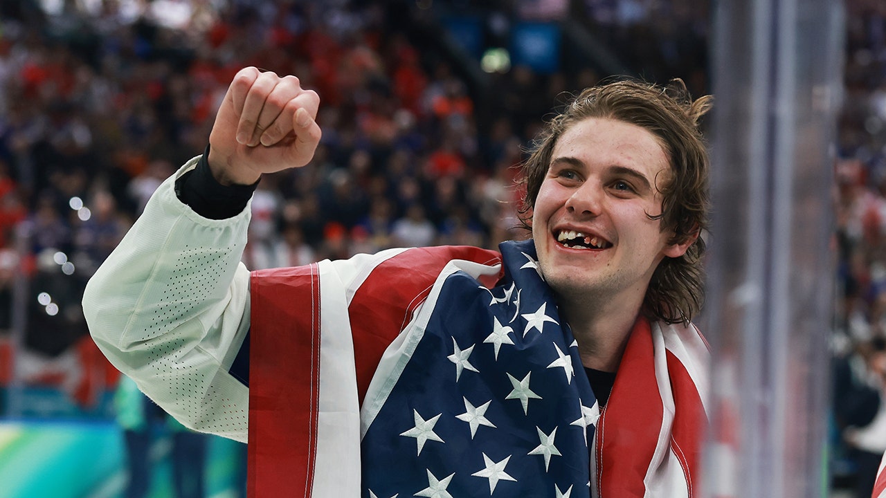Jack Hughes Embodies the Spirit of Olympic Victory with Blood, Sweat, and Tears