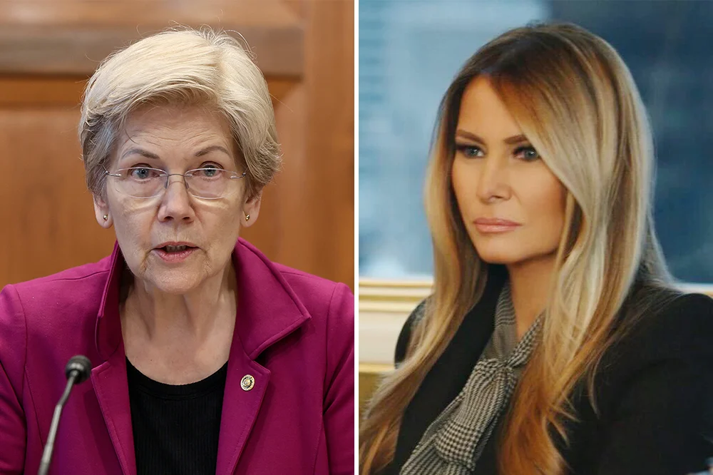Democratic Sen. Elizabeth Warren Accuses Amazon MGM Studios of "Bribery in Plain Sight" Over Melania Trump Documentary Deal.