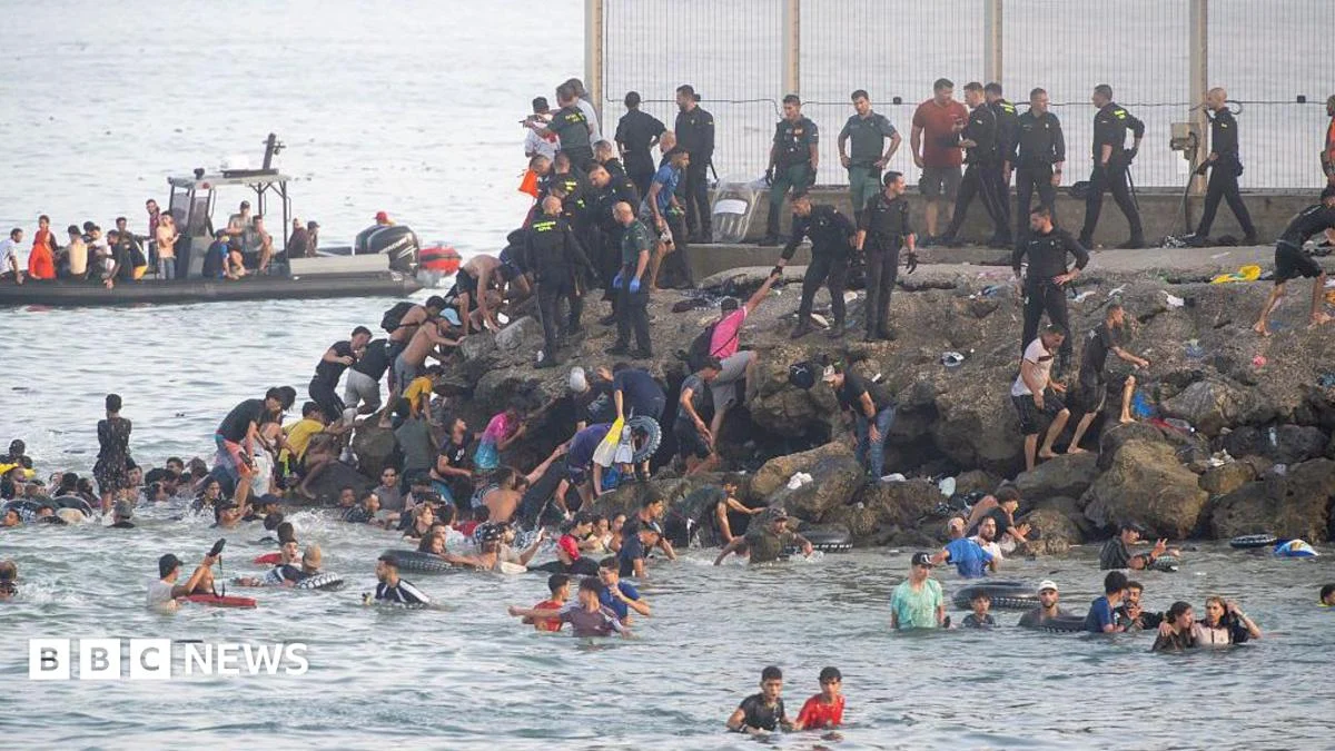 European Commission President Ursula von der Leyen Calls for United Action on Border Security Amidst Ceuta Migrant Crisis