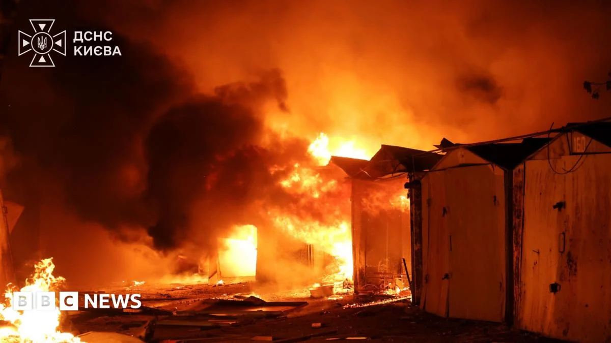 Tragedy Strikes Near Kyiv as Russian Missile Barrage Claims Lives, Including a Child, Amidst Diplomatic Maneuvers